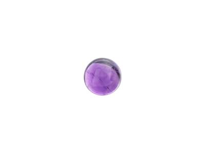 Ametista Cabochon Tondo, 5 MM