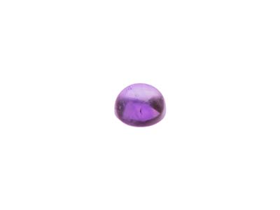 Ametista Cabochon Tondo, 5 MM - Immagine Standard - 3