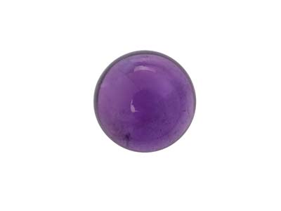 Ametista Cabochon Tondo, 8 MM