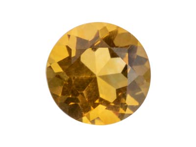 Citrino Rotondo, 5 MM - Immagine Standard - 1