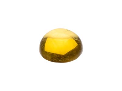 Citrino, Cabochon Tondo, 8 MM - Immagine Standard - 3