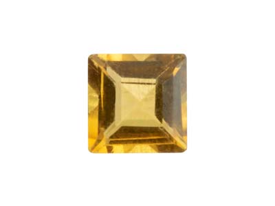 Citrino Quadrato, 3 MM - Immagine Standard - 1