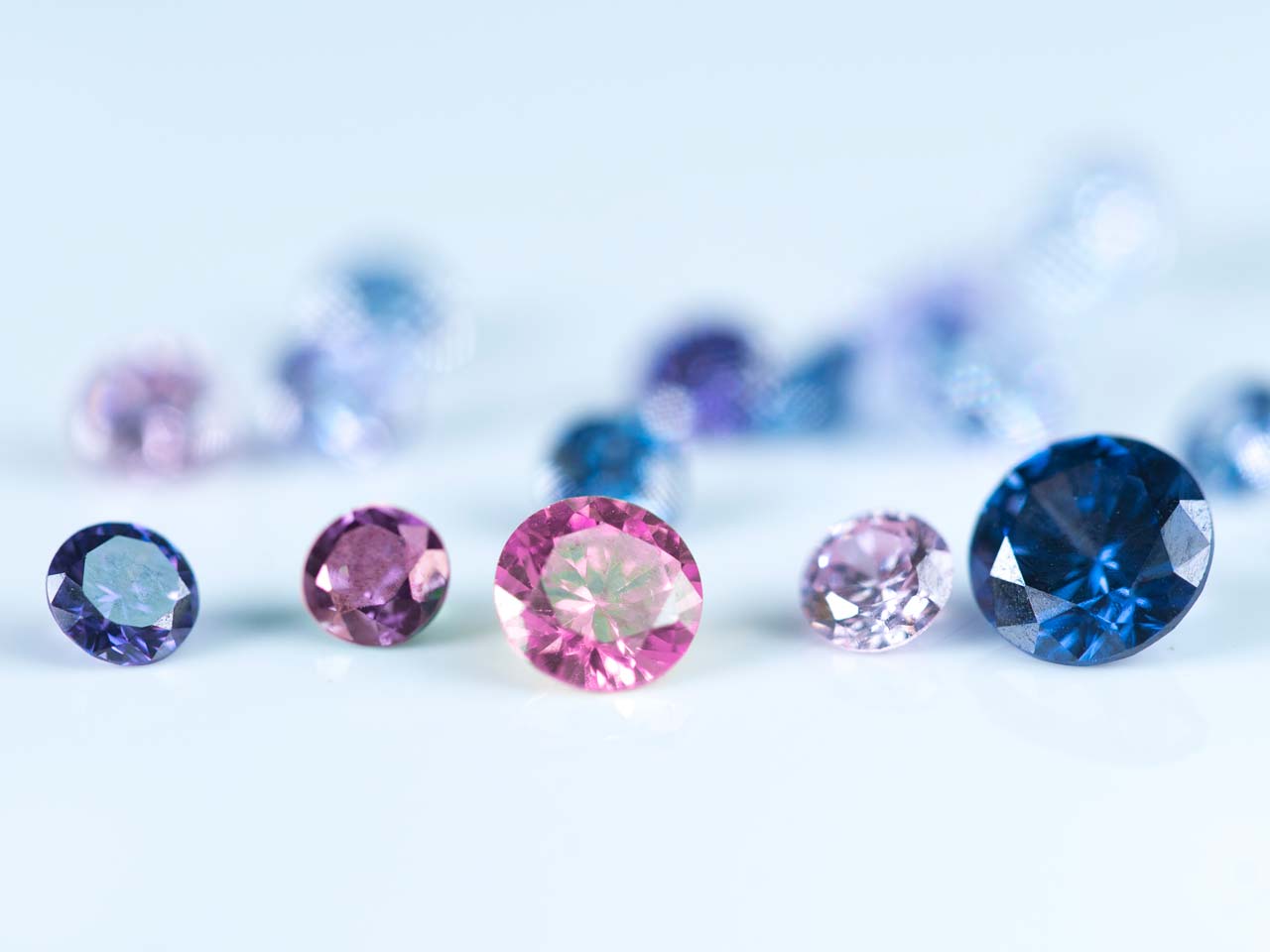 Zirconia Tonda, Colori Assortiti 2-8 Mm, Confezione Da 20 - Immagine Standard - 2