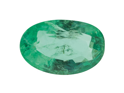 Smeraldo, Ovale, 5 X 3 MM - Immagine Standard - 1