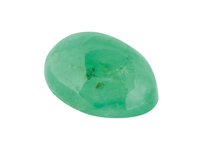 Smeraldo, Cabochon Ovale, 6 X 4 MM
