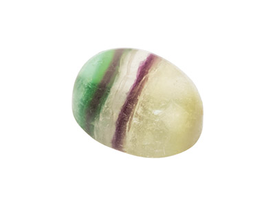 Fluorite, Cabochon Ovale 10 X 8 MM - Immagine Standard - 2