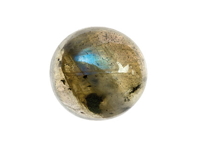 Labradorite, Cabochon Rotondo 6 MM - Immagine Standard - 1