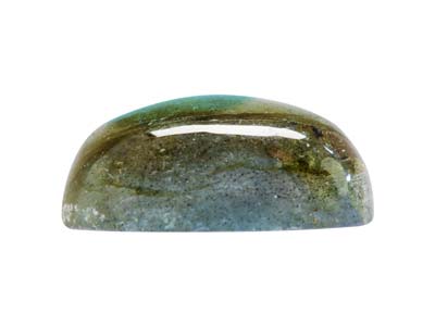 Labradorite, Cabochon Ovale, 12 X 10 MM - Immagine Standard - 2