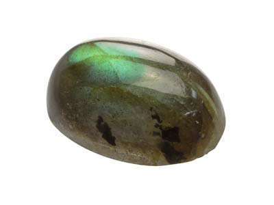 Labradorite, Cabochon Ovale, 12 X 10 MM - Immagine Standard - 3