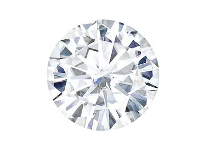 Charles  Colvard Moissanite, Forever One, Round Modified Brilliant, 1.4mm, Colour D - I