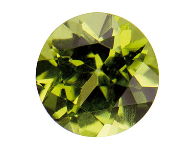 Peridoto, Tondo, 4 MM - Immagine Standard - 1