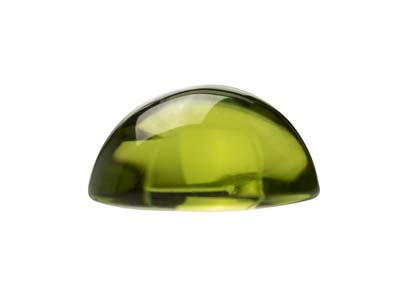 Peridoto, Cabochon Ovale, 8 X 6 MM - Immagine Standard - 2