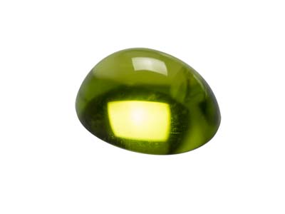 Peridoto, Cabochon Ovale, 8 X 6 MM - Immagine Standard - 3
