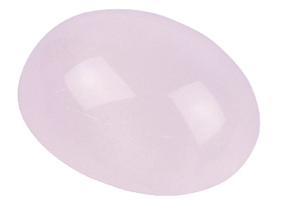 Quarzo Rosa, Cabochon Ovale, 10 X 8 MM - Immagine Standard - 1