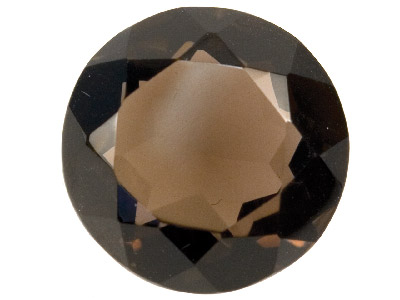 Quarzo Fum{ Tondo, 14 MM - Immagine Standard - 1