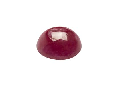 Rubino, Cabochon Tondo, 5 MM - Immagine Standard - 3