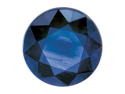 Zaffiro Rotondo, 3 MM - Immagine Standard - 1