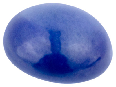 Zaffiro, Cabochon Ovale, 6 X 4 MM