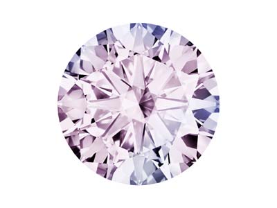 Nanogemme Preciosa, The Alpha Round Brilliant, 1 Mm, Morganite