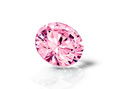 Ossido Di Zirconio, Alpha Brillante, 1,00 Mm, Rosa, Preciosa - Immagine Standard - 3