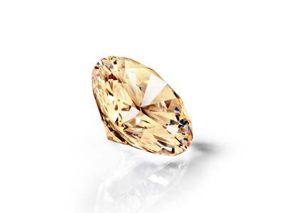 Ossido Di Zirconio, Alpha Brillant,2,00 Mm, Champagne, Preciosa - Immagine Standard - 2