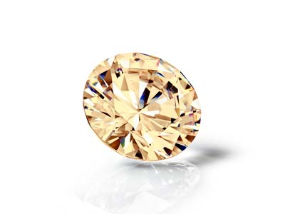 Ossido Di Zirconio, Alpha Brillant,2,00 Mm, Champagne, Preciosa - Immagine Standard - 3