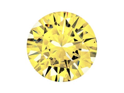Ossido Di Zirconio, Alpha Brilliant, 2,00 Mm, Dorato, Preciosa - Immagine Standard - 1