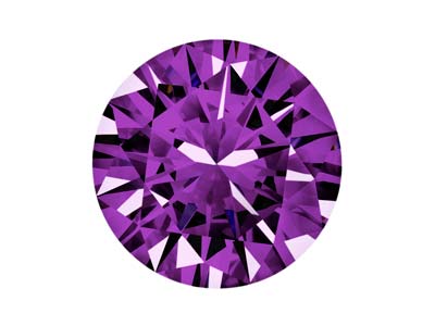 Ossido Di Zirconio, Alpha Brillante, 2,50 Mm, Ametista, Preciosa - Immagine Standard - 1