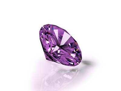 Ossido Di Zirconio, Alpha Brillante, 2,50 Mm, Ametista, Preciosa - Immagine Standard - 2