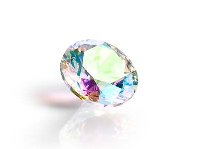 Ossido Di Zirconio, Alpha Brillante, 3,00 Mm, Arcobaleno, Preciosa - Immagine Standard - 2