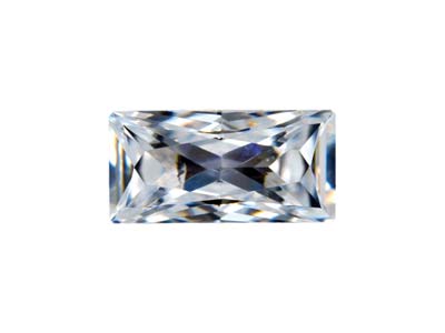 Ossido Di Zirconio, Baguette, 3 X 2mm, Bianco, Preciosa - Immagine Standard - 1