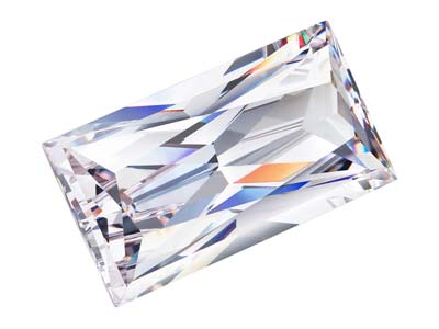 Ossido Di Zirconio, Baguette, 3 X 2mm, Bianco, Preciosa - Immagine Standard - 2