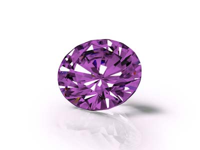 Ossido Di Zirconio, Alpha Taglio Brillante, 5,00 Mm, Ametista, Preciosa - Immagine Standard - 4