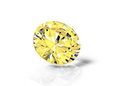 Ossido Di Zirconio, Alpha Brillant,5,00 Mm, Dorato, Preciosa - Immagine Standard - 3
