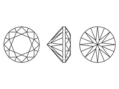 Ossido Di Zirconio, Alpha Brillant,8,00 Mm, Bianco, Preciosa - Immagine Standard - 5