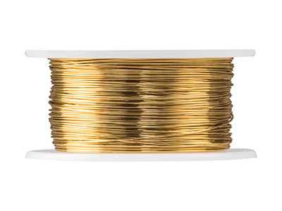 Beadalon Artistic Wire, 0,32 Mm, Filo Di Ottone Anti-taratura, Bobina Da 13,70 Metri - Immagine Standard - 2