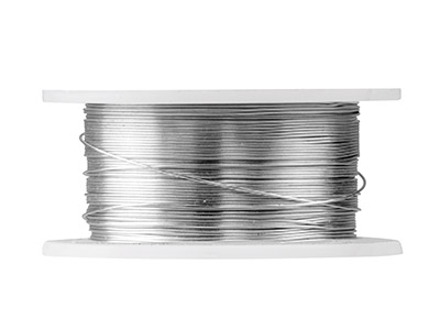 Filo Beadalon Artistic Wire, Calibro 28, 13,7 M, Argento Placcato - Immagine Standard - 2