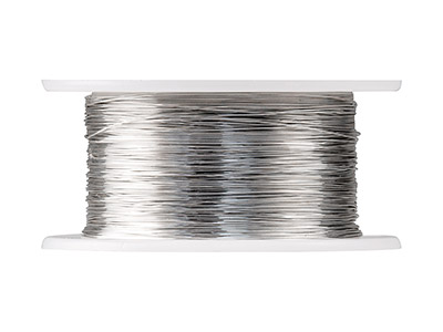 Filo Beadalon Artistic Wire, Calibro 32, 27,4 M, Argento Placcato - Immagine Standard - 2