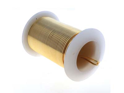 Filo Di Rame Semiduro Anti-annerimento Dorato, 1 Mm, Bobina Da 9,10 Metri - Immagine Standard - 4