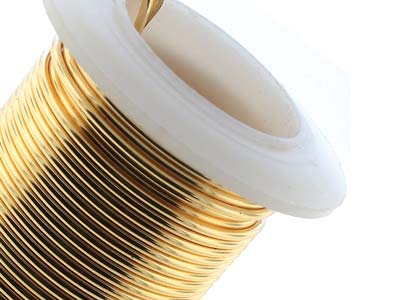 Filo Di Rame Semiduro Anti-annerimento Dorato, 1 Mm, Bobina Da 9,10 Metri - Immagine Standard - 5
