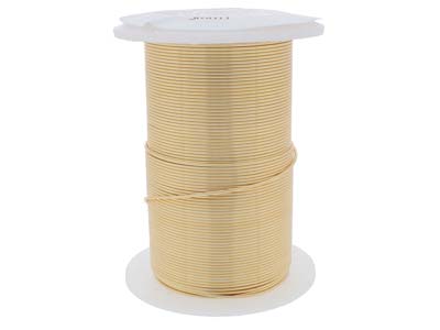 Wire Elements, 20 Gauge, Gold Colour, Tarnish Resistant, Medium Temper, 15yd/13.72m - Immagine Standard - 3