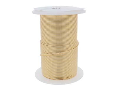 Filo Di Rame Semiduro Anti-ossidazione Dorato, 0,60 Mm, Bobina Da 18,30 Metri - Immagine Standard - 3
