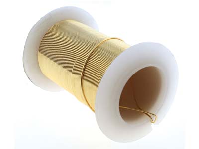 Filo Di Rame Semiduro Anti-ossidazione Dorato, 0,60 Mm, Bobina Da 18,30 Metri - Immagine Standard - 4