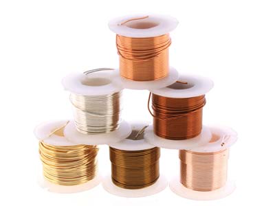 Filo Di Rame Semiduro Anti-taratura0,43 Mm, Colori Assortiti, 6 Bobin E Da 5,48 Metri - Immagine Standard - 2