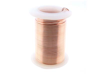 Wire Elements, 18 Gauge, Rose Gold Colour, Tarnish Resistant, Medium Temper, 10yd/9.14m - Immagine Standard - 3