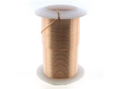 Wire Elements, 20 Gauge, Rose Gold Colour, Tarnish Resistant, Medium Temper, 15yd/13.72m - Immagine Standard - 3