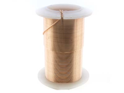 Wire Elements, 22 Gauge, Rose Gold Colour, Tarnish Resistant, Medium Temper, 20yd/18.29m - Immagine Standard - 3