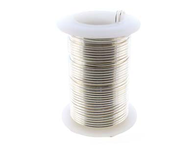 Wire Elements, 16 Gauge, Silver Colour, Tarnish Resistant, Medium Temper, 8yd/7.32m - Immagine Standard - 3