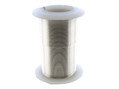 Wire Elements, 20 Gauge, Silver Colour, Tarnish Resistant, Medium Temper, 15yd/13.72m - Immagine Standard - 3