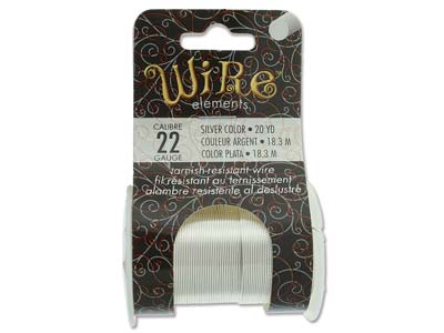 Filo Di Rame Semiduro Anti-annerimento Argentato, 0,60 Mm, Bobina Da 18,30 Metri
